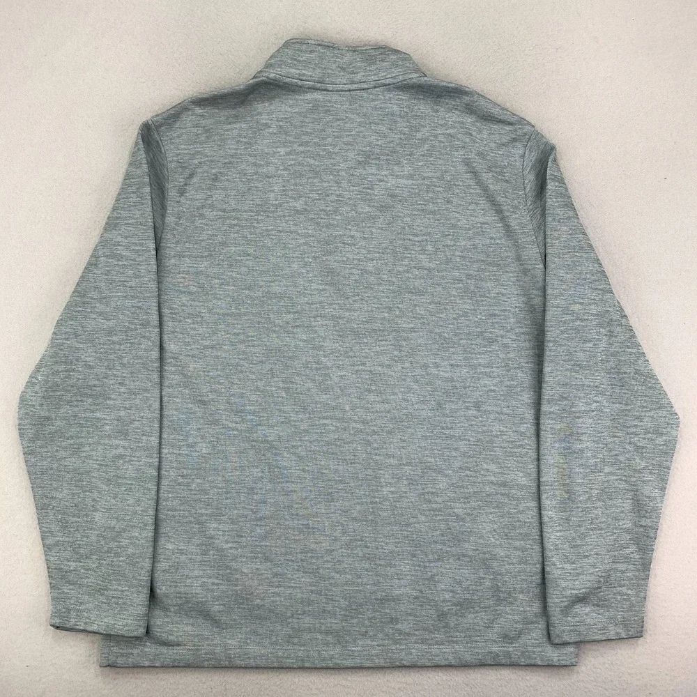Rorie Whelan Golf 1/4 Zip Mens‎ 2XL Grey Pullover Mock Neck Sweatshirt Preppy